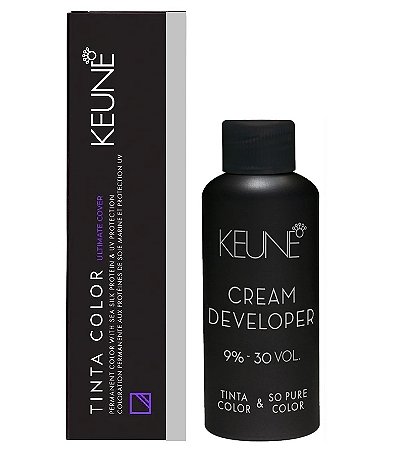 Keune Tinta Color UC 6.00 Louro Escuro + Developer 30vol