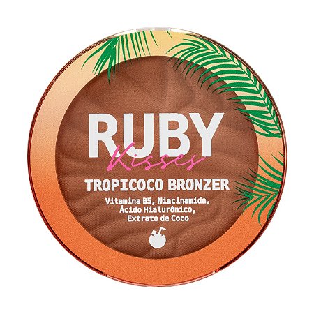 Ruby Kisses Bronzer Matte em Pó Tropicoco - Banho do Sol