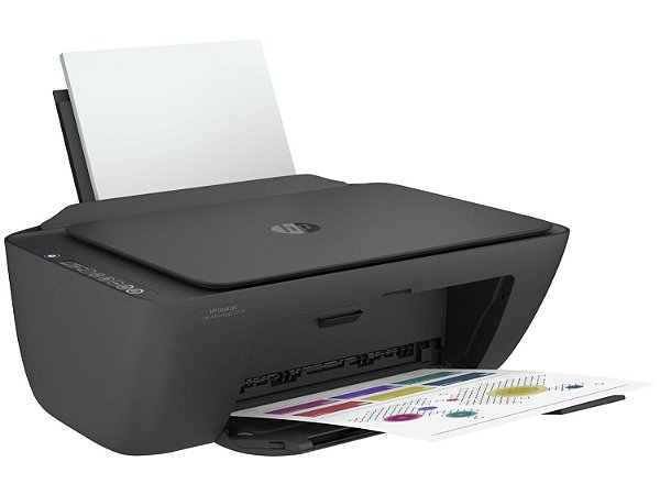 Impressora Multifuncional HP Deskjet Ink Advantage - 2774 Jato de Tinta Colorida Wi-Fi USB