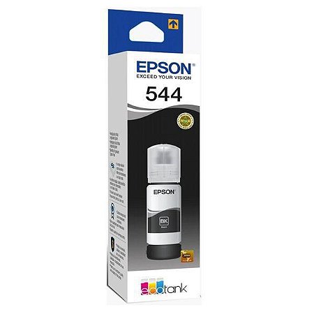 Refil de Tinta Original Epson T544 T544120 Preto para L3150 L3110