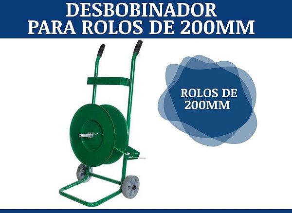 Desbobinador para rolos de 200mm DBR20