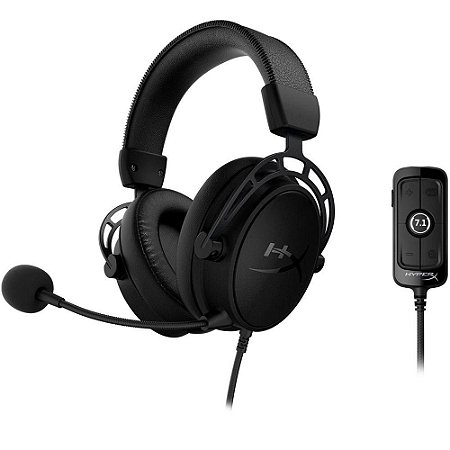 Headset Gamer HyperX Cloud Alpha s Blackout HX-HSCAS-BK/WW