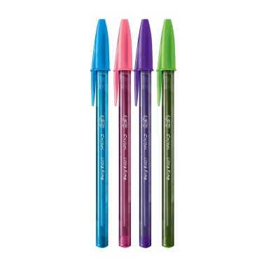 Caneta Esferográfica BIC Fashion Ultra Fine 0.7MM Cores