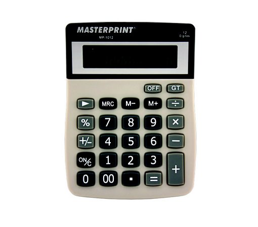 Calculadora De Mesa Masterprint Mp 1012  C/12 Dígitos