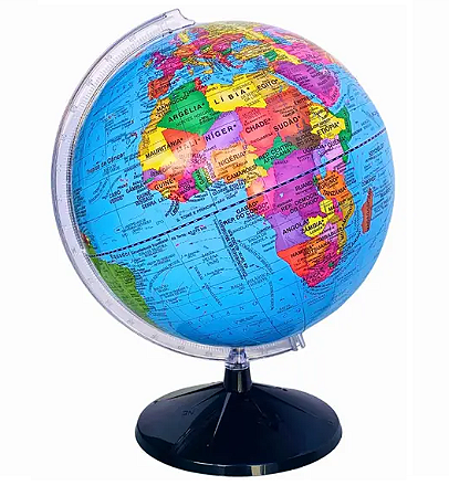 Globo Terrestre Libreria Studio 30CM Político