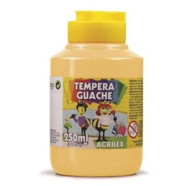 Tinta Guache Acrilex 250ML Amarelo Pele 538