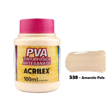 Tinta Plastica PVA Amarelo Pele 538 100Ml