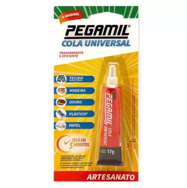 Cola Universal Pegamil Artesanato 17G