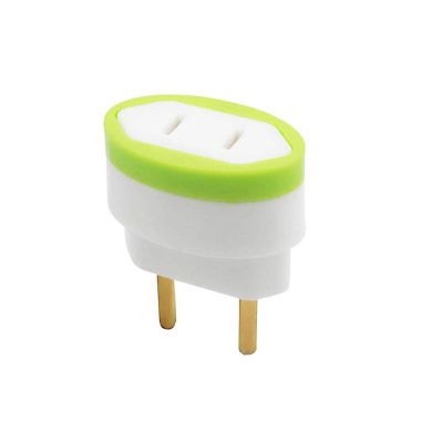 Adaptador de Tomada Daneva Chato 2P (2 Pinos)