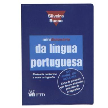 Minidicionário Português Silveira Bueno com Capa PVC