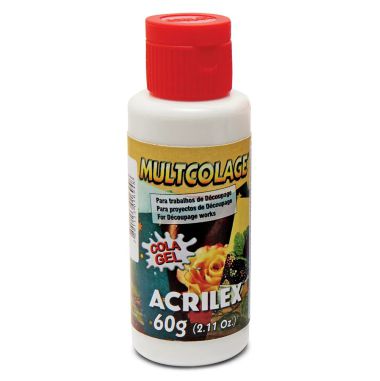 Cola Multcolage Acrilex 60G Decoupage