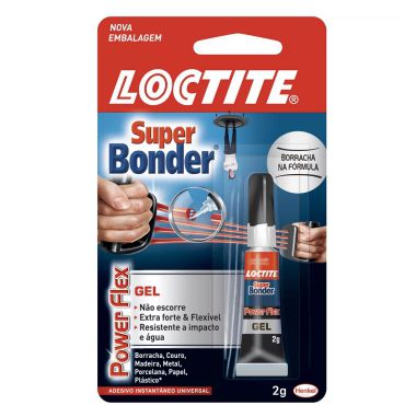 Cola Super Bonder Loctite Power Flex 2G