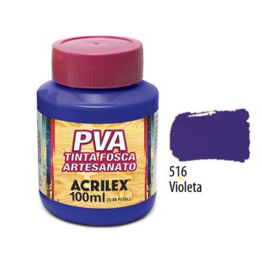 Tinta Plastica PVA Violeta 516 100Ml