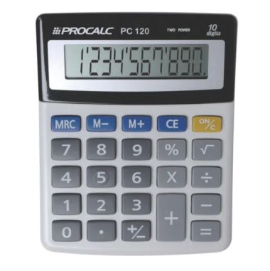 Calculadora Procalc PC120 C/10 Dígitos