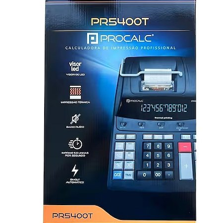 CALCULADORA IMPRES. PROCALC PR5400T TERM
