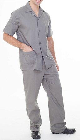 CONJUNTO MASCULINO BRIM - CHUMBO