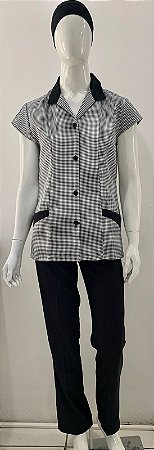 CONJUNTO TERNINHO PIED POULE MANGA JAPONESA