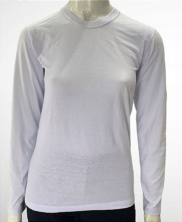CAMISETA UNISEX MANGA LONGA - PRETA