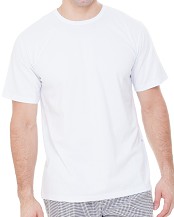 CAMISETA UNISEX MANGA CURTA - BRANCA