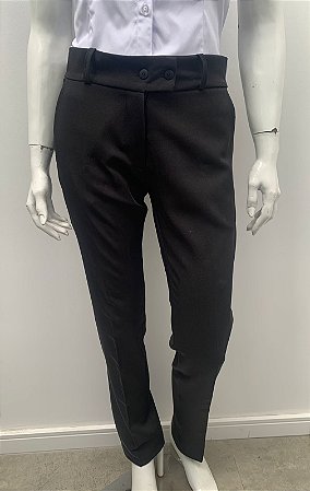 CALÇA SOCIAL FEMININA - PRETA