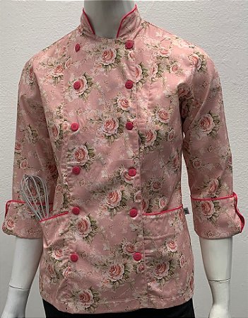 DOLMÃ FEMININA MANGA 3/4 - ROSA/ROSA