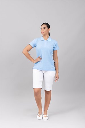 CAMISETA POLO FEMININA