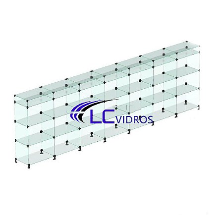 Balcão de atendimento  3.50M / comprimento  (7 box de 50cm)