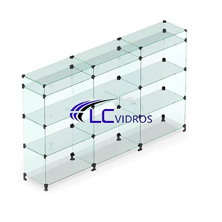 Balcão de atendimento 1.50m/ comprimento  (3 box de 50 cm)