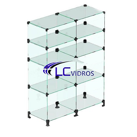 Balcão de atendimento 80cm/comprimento (2 box de 40cm)