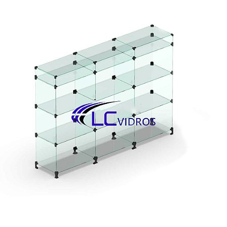 Balcão de atendimento 1.20M/comprimento (3 box de 40cm)