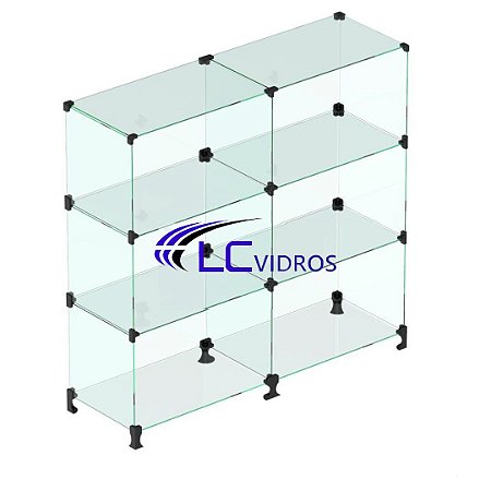 Balcão de 1.00M/comprimento (2 box de 50cm)