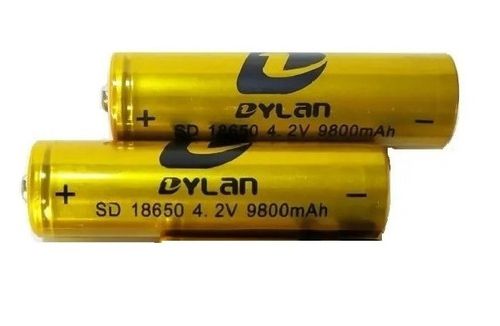 Bateria Dylan 18650 9800mah 4.2v Para Lanterna - B2Loja