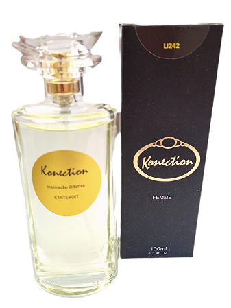 Perfume contratipo inspirado no L'INTERDIT COD. 242