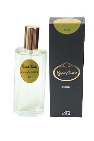 Perfume contratipo inspirado no 212 TRADICIONAL feminino. Cód. 116