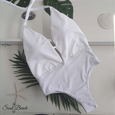 Maiô Frente Única - Branco