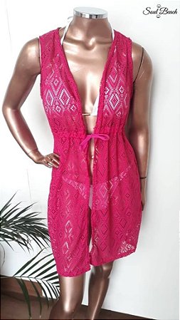 Saída Regata Curta - Pink