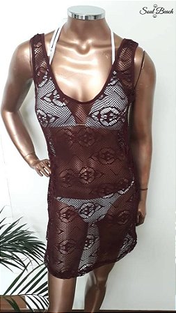Vestido Saída - Bordô