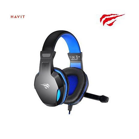 Fone de Ouvido Headfone Gamer P2 com Microfone e Controle de Volume Preto/  Vermelho Compatível com PS4 - Exbom - HF-G310P4/ 2843 - Retail-171198