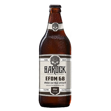 Cerveja Barock EFOM 68 Extra Irish Stout 600 ml
