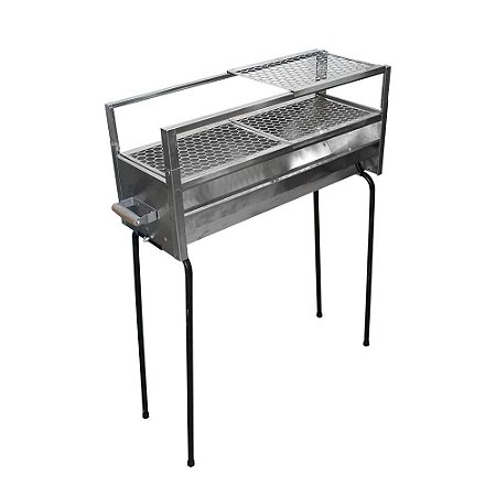 Espeto de Churrasco 70cm Aço Inox com Cabo de Madeira - Máquinas,  Equipamentos e Utensílios Domésticos para Bares, Restaurantes, Lanchonetes,  Supermercados, Cozinha Industrial.