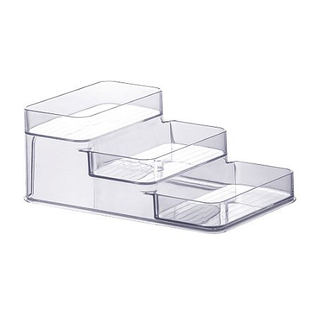 Organizador Diamond Triplo Cristal