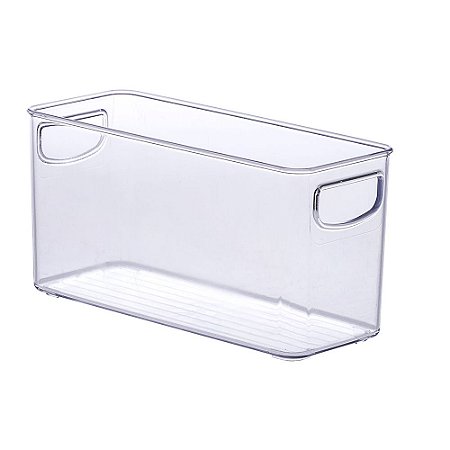 Organizador Diamond Cristal 25x10x13cm - Com Alças