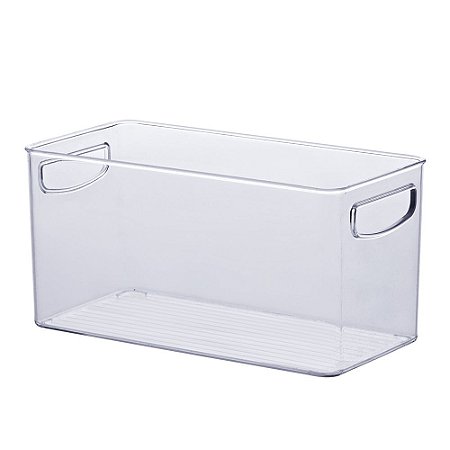 Organizador Diamond Cristal 30x15x15cm - Com Alças