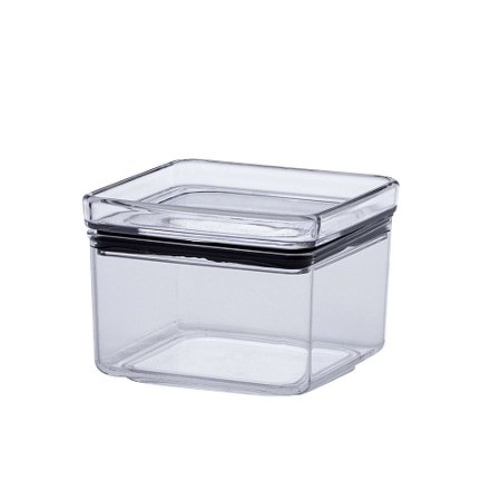 Pote Hermético Quadrado Lumini 480ml