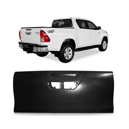 Tampa Traseira da Caçamba - Hilux 2016 em Diante Cab. Dupla