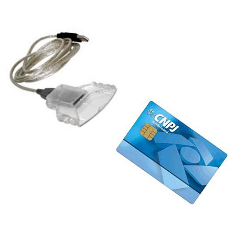 e-CNPJ-A3-SMARTCARD+LEITORA-12 MESES
