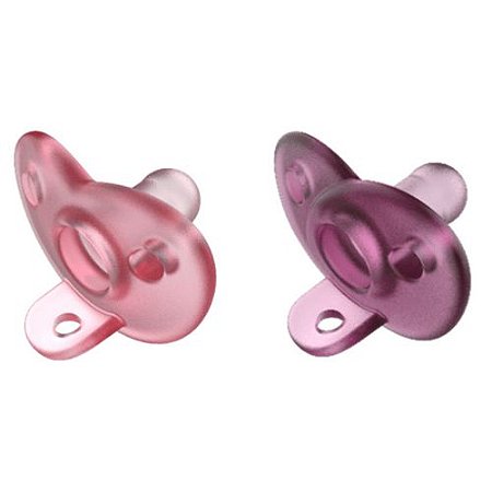 Chupeta Soothie 0-3M dupla Philips Avent Rosa