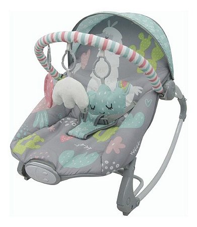 Cadeira Descanso Musical Vibratória Lhama Dican - Tos Store - O Melhor para  Seu Bebê