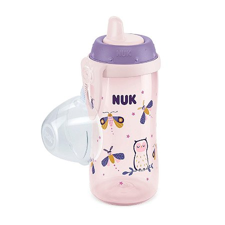 Copo Antivazamento NUK Kiddy Cup Glow Night Com Bico Rígido Rosa - Tos  Store - O Melhor para Seu Bebê