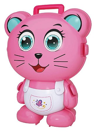 Maleta infantil Gatinha Fashion Dican